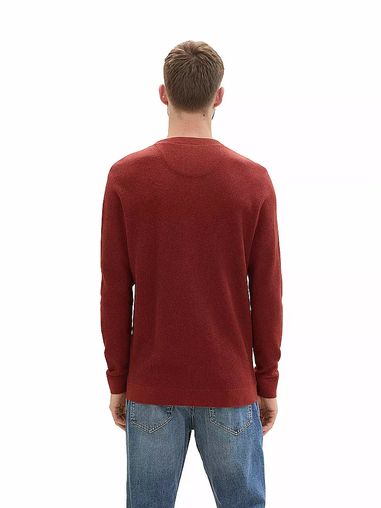 TOM TAILOR | Pullover | rot