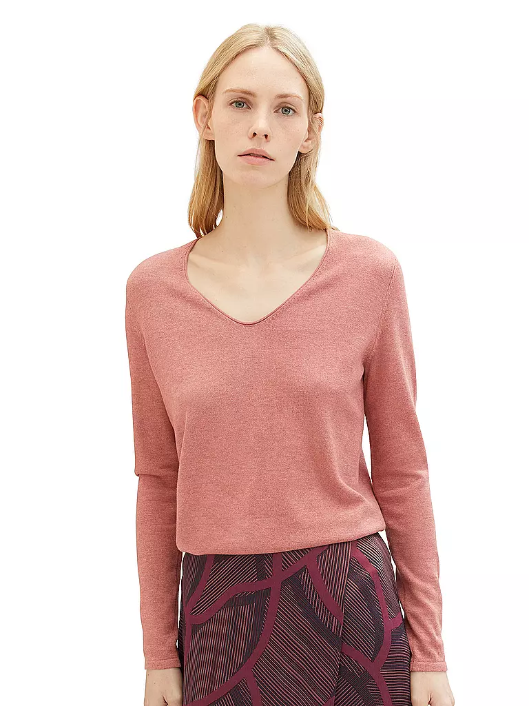 TOM TAILOR | Pullover | rosa