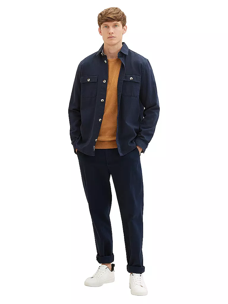 TOM TAILOR | Pullover | dunkelrot