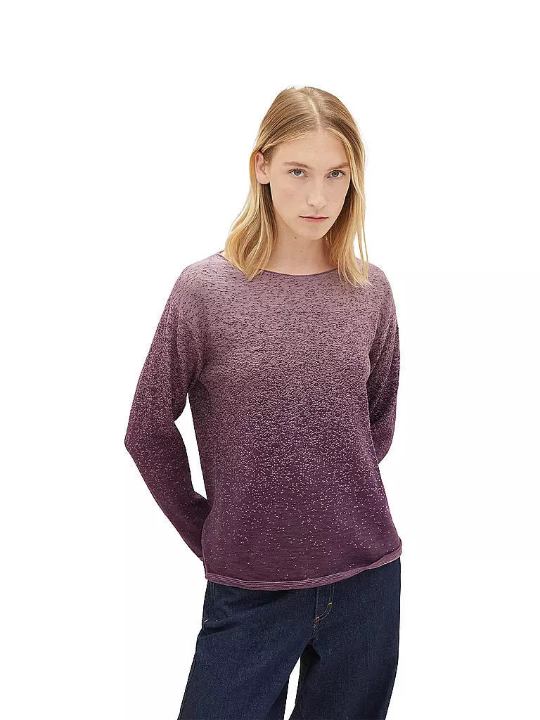 TOM TAILOR | Pullover | lila