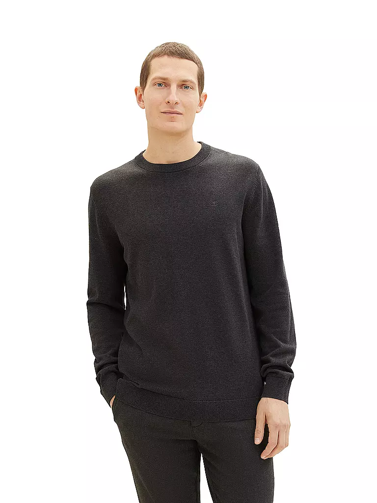 TOM TAILOR | Pullover | dunkelblau