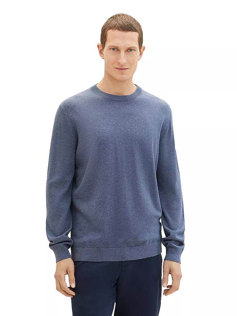 TOM TAILOR | Pullover | dunkelblau