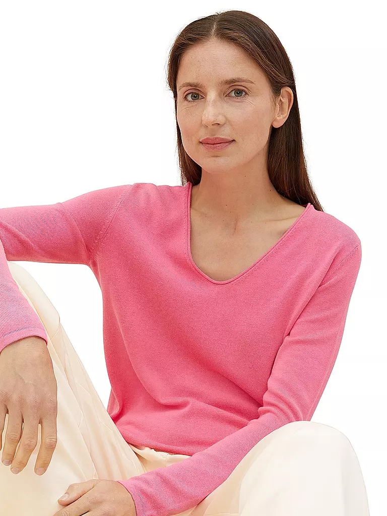 TOM TAILOR | Pullover | pink