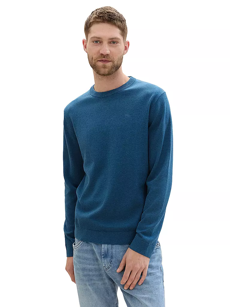 TOM TAILOR | Pullover | dunkelgrün