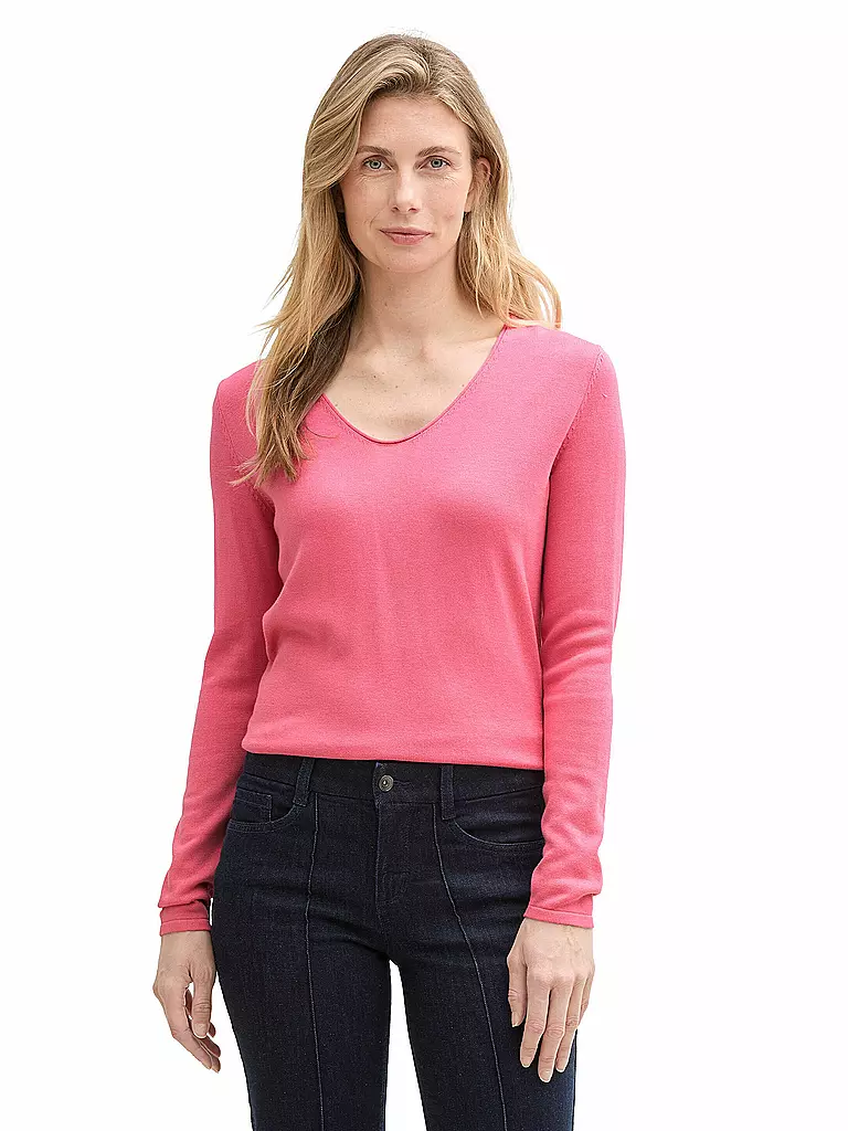 TOM TAILOR | Pullover | rosa