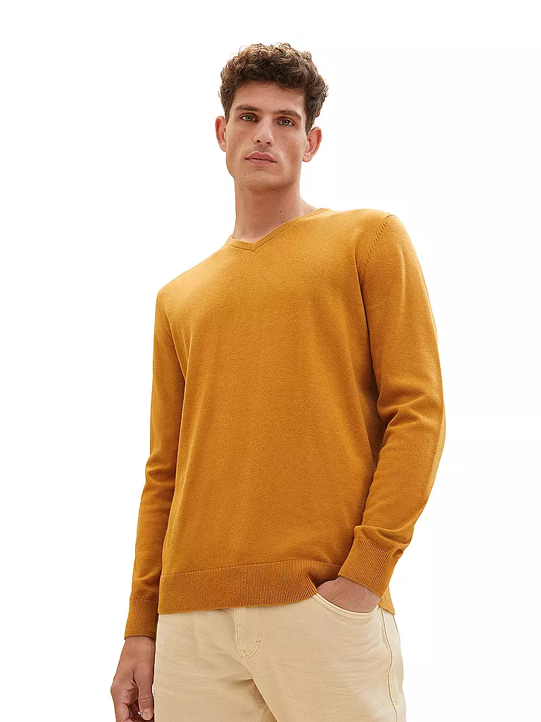 TOM TAILOR | Pullover | orange