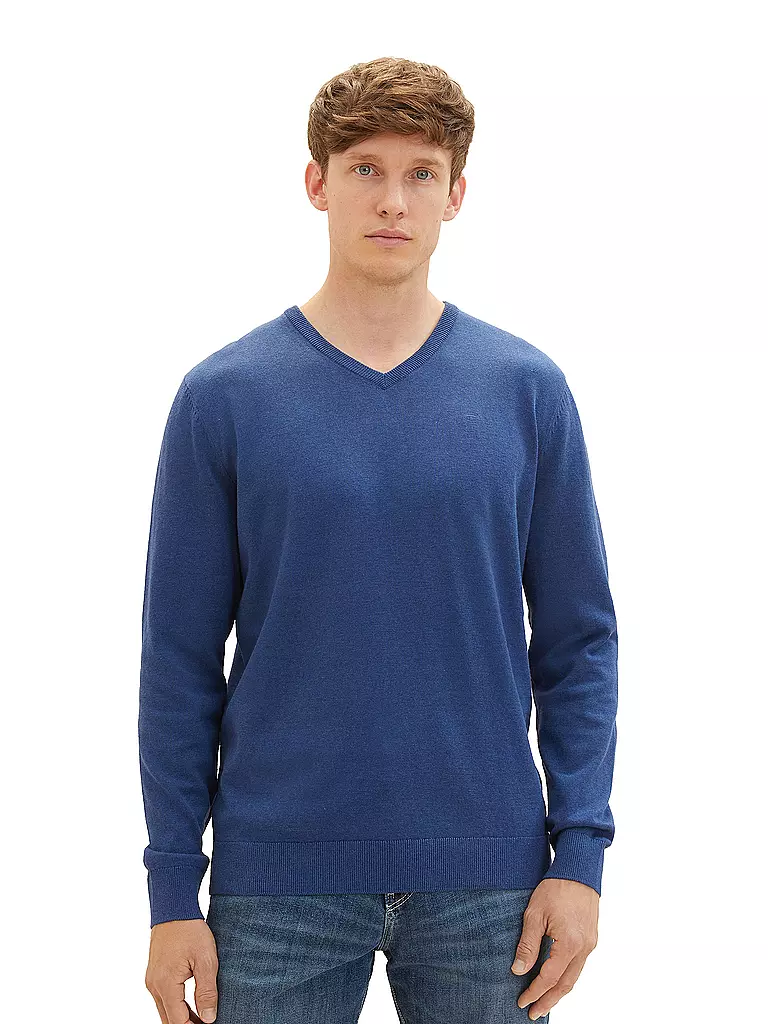 TOM TAILOR | Pullover | dunkelrot