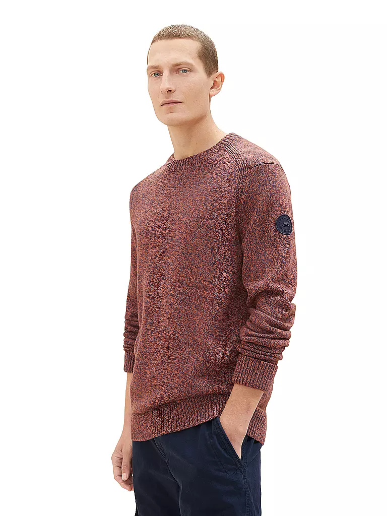 TOM TAILOR | Pullover | rot