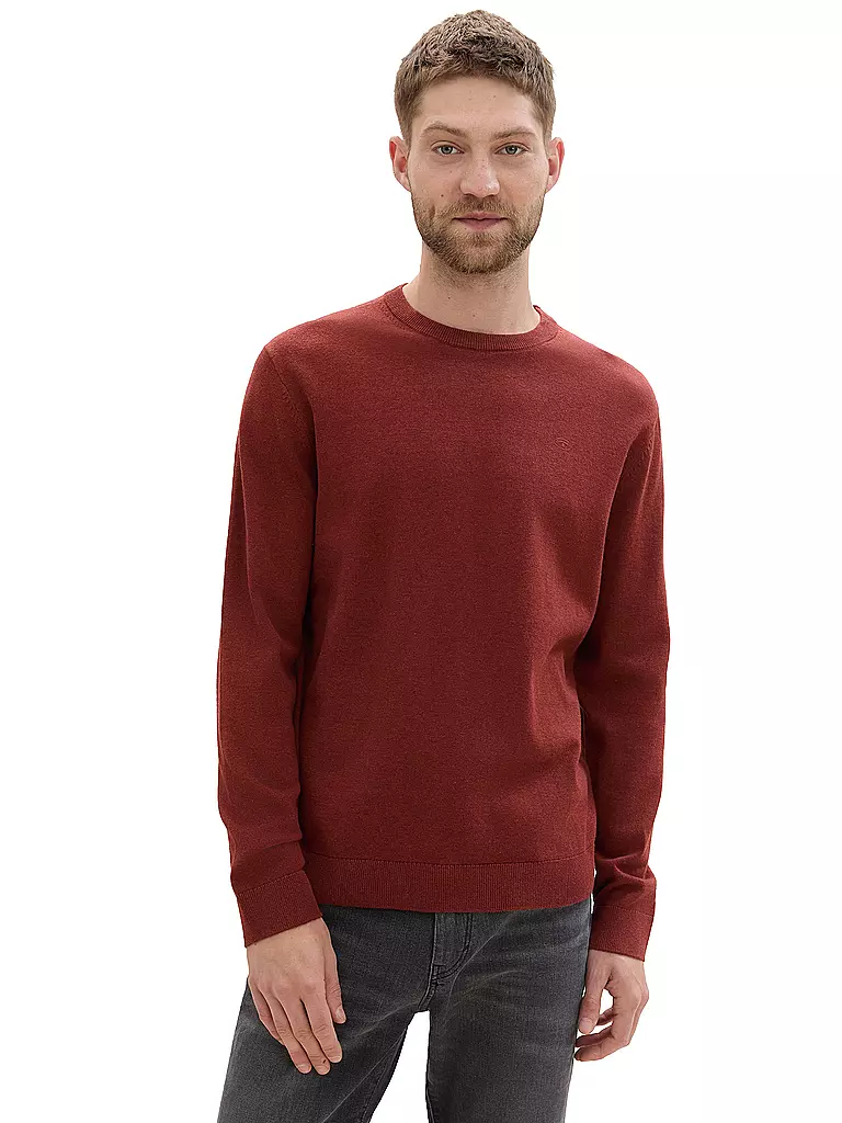 TOM TAILOR | Pullover | dunkelgrün