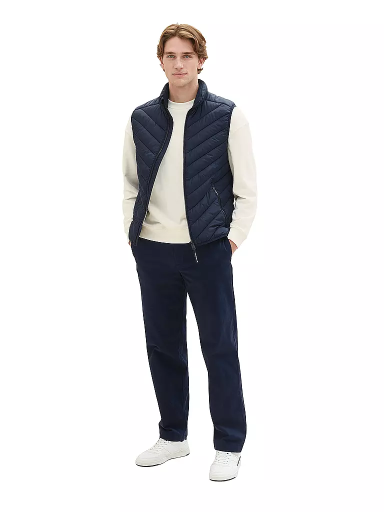 TOM TAILOR | Steppgilet | blau