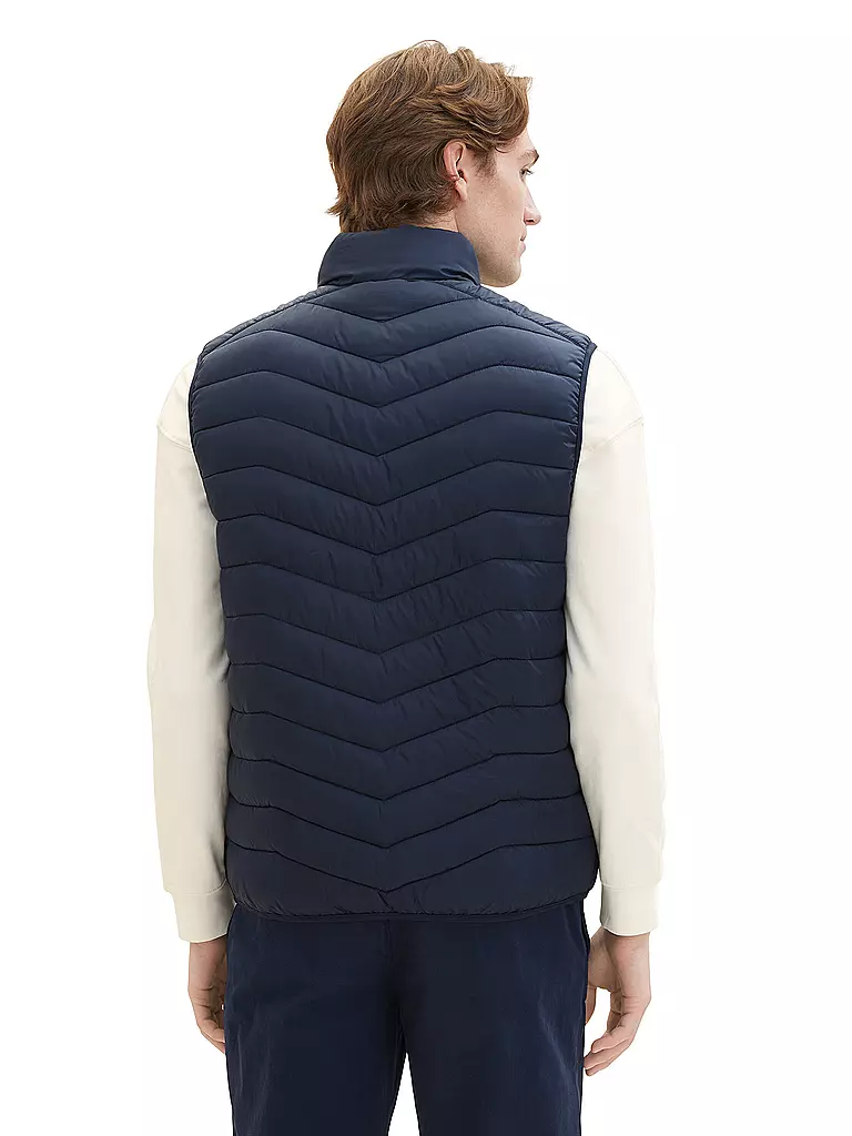 TOM TAILOR | Steppgilet | blau