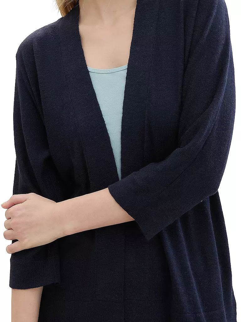 TOM TAILOR | Strickjacke | blau