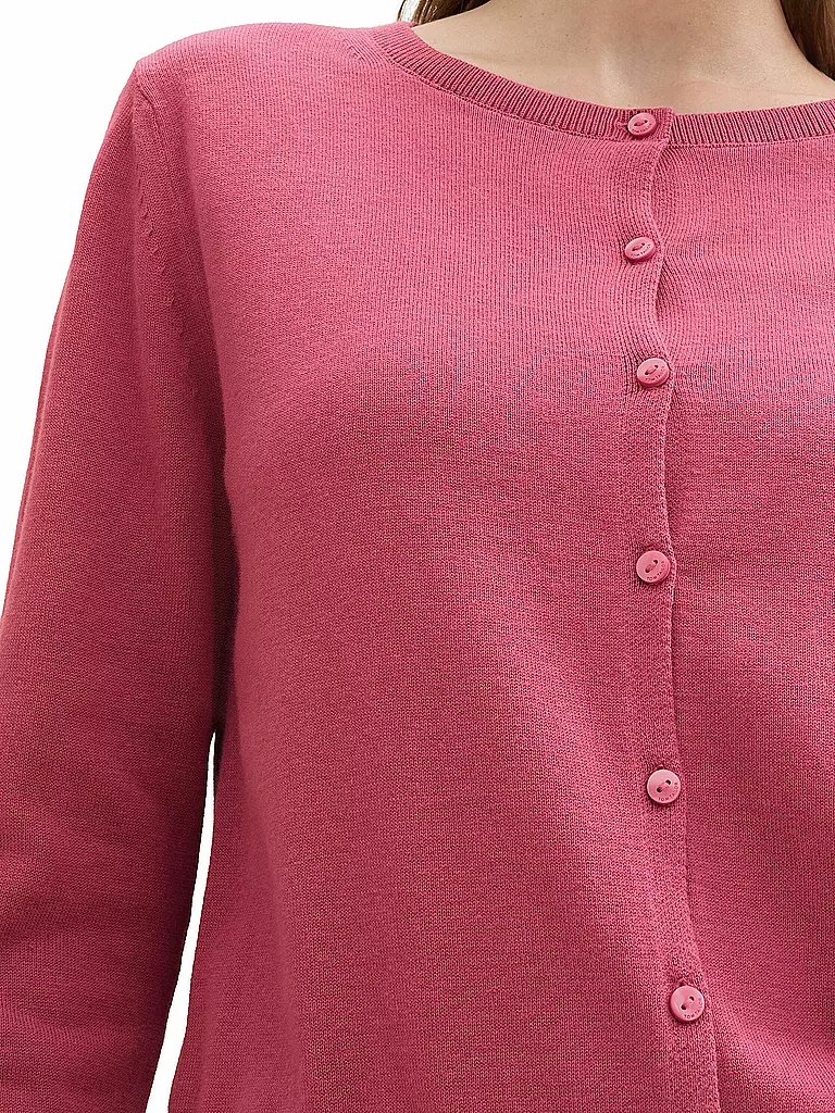 TOM TAILOR | Strickjacke | pink