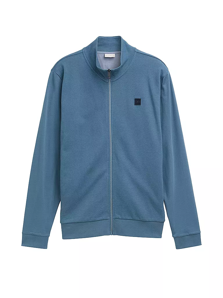 TOM TAILOR | Sweatjacke  | blau