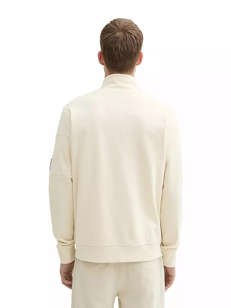 TOM TAILOR | Sweatjacke | creme