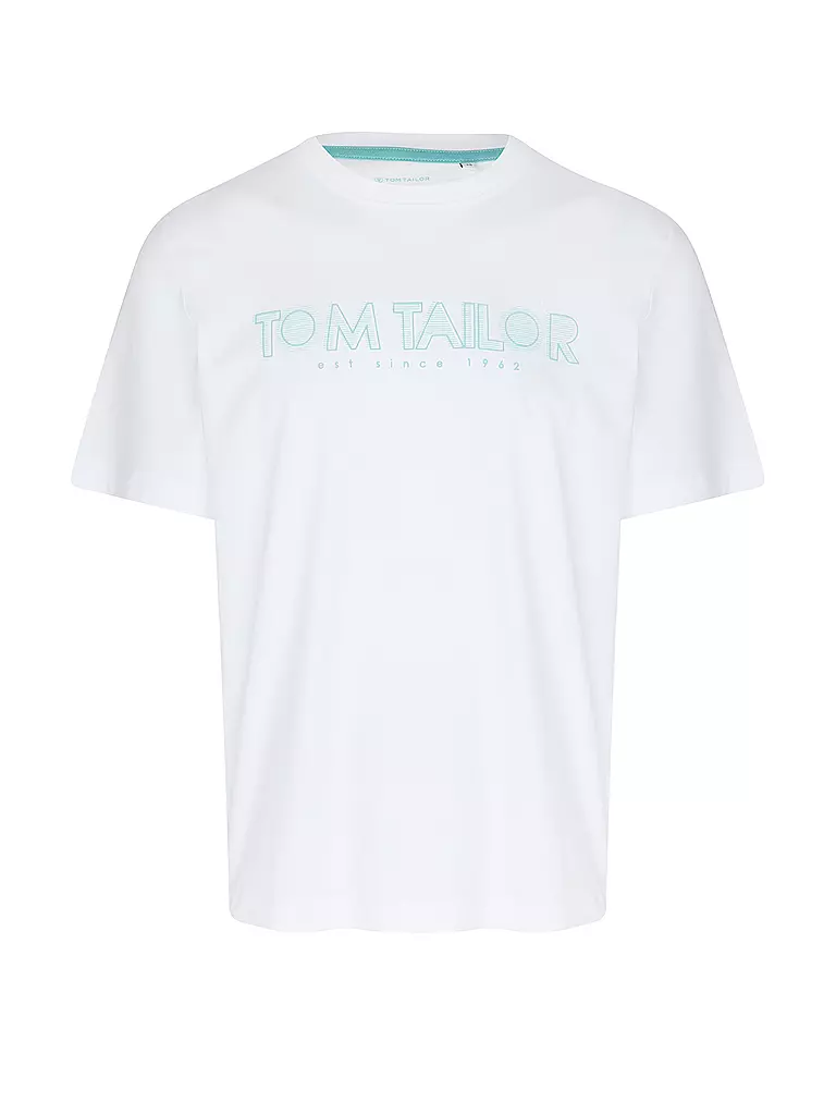 TOM TAILOR | T-Shirt  | weiss