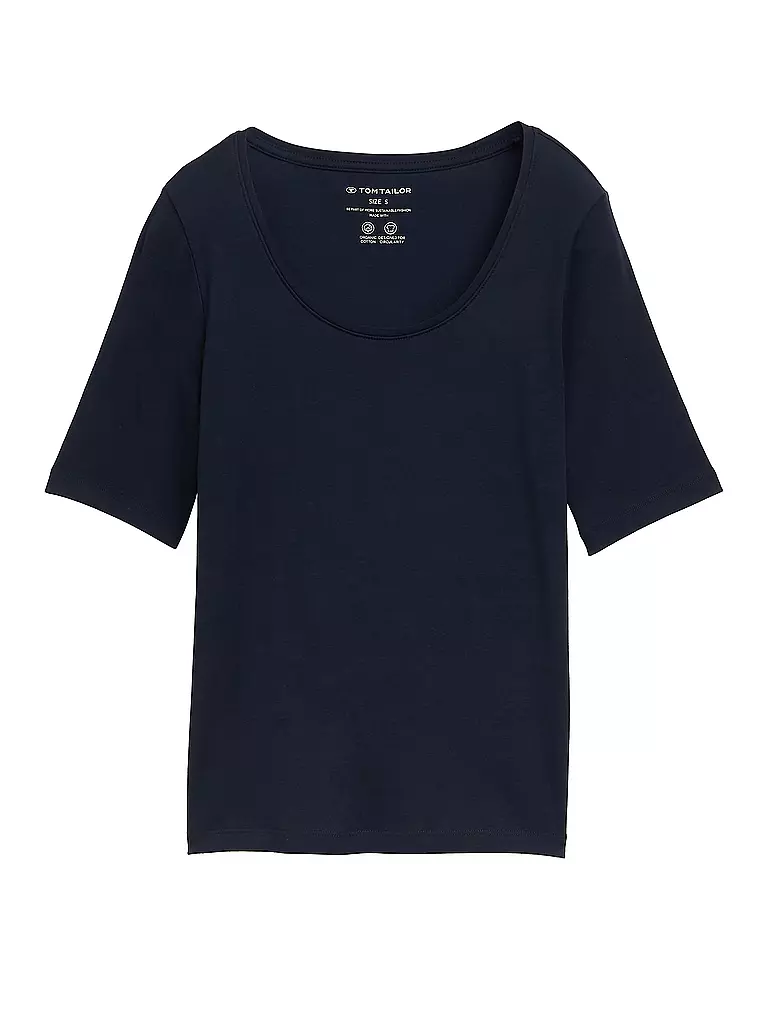 TOM TAILOR | T-Shirt  | blau