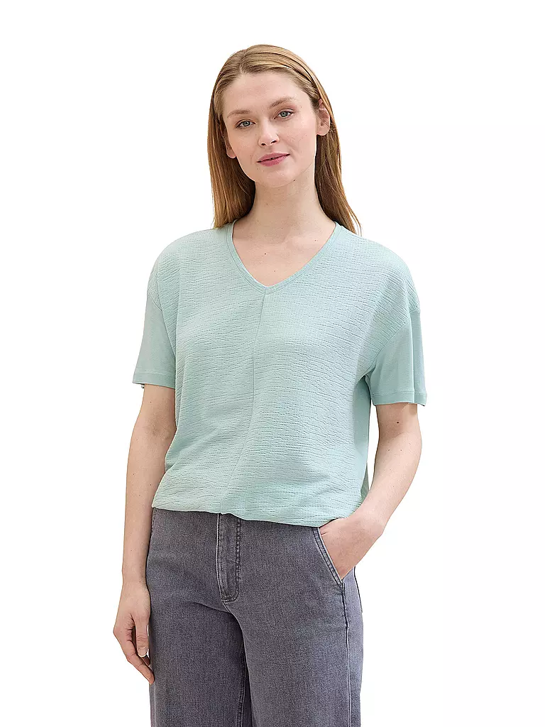 TOM TAILOR | T-Shirt  | mint