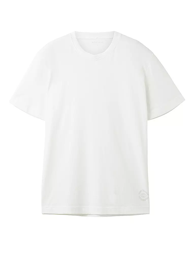 TOM TAILOR | T-Shirt | weiss