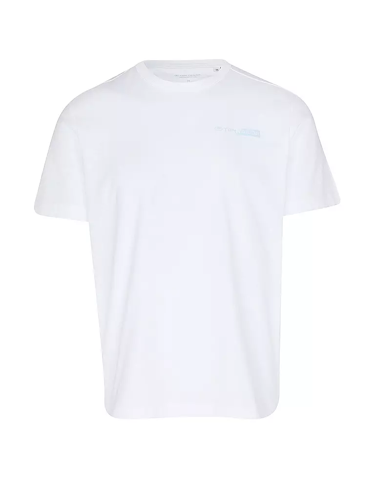 TOM TAILOR | T-Shirt | weiss