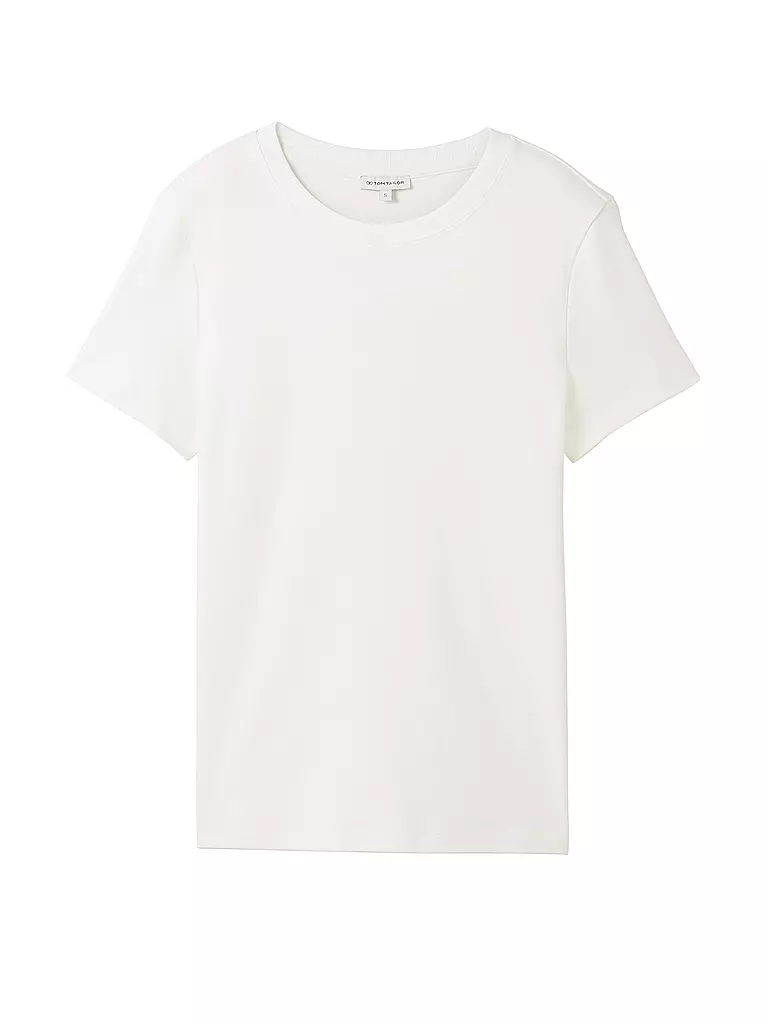 TOM TAILOR | T-Shirt | weiss