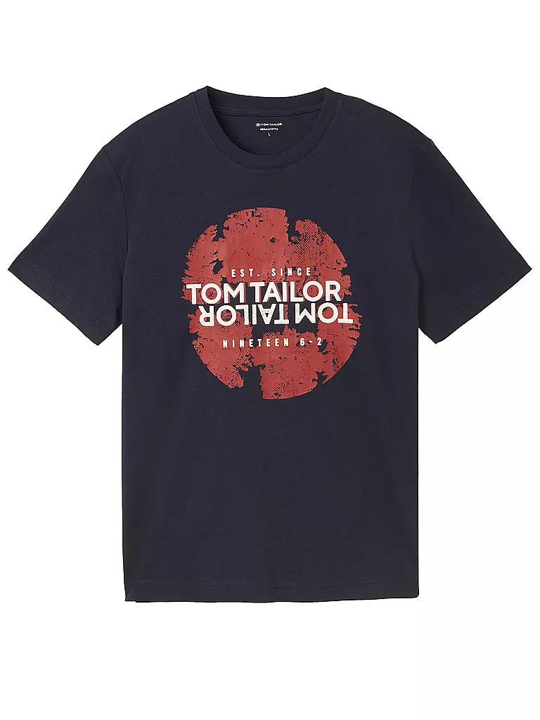 TOM TAILOR | T-Shirt | dunkelblau