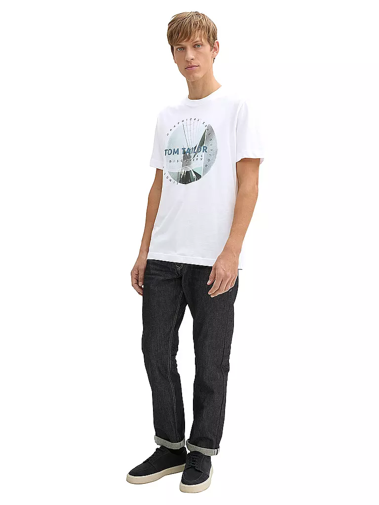 TOM TAILOR | T-Shirt | weiss