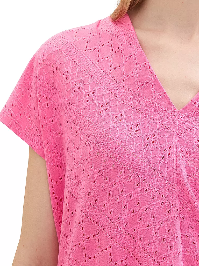 TOM TAILOR | T-Shirt | pink