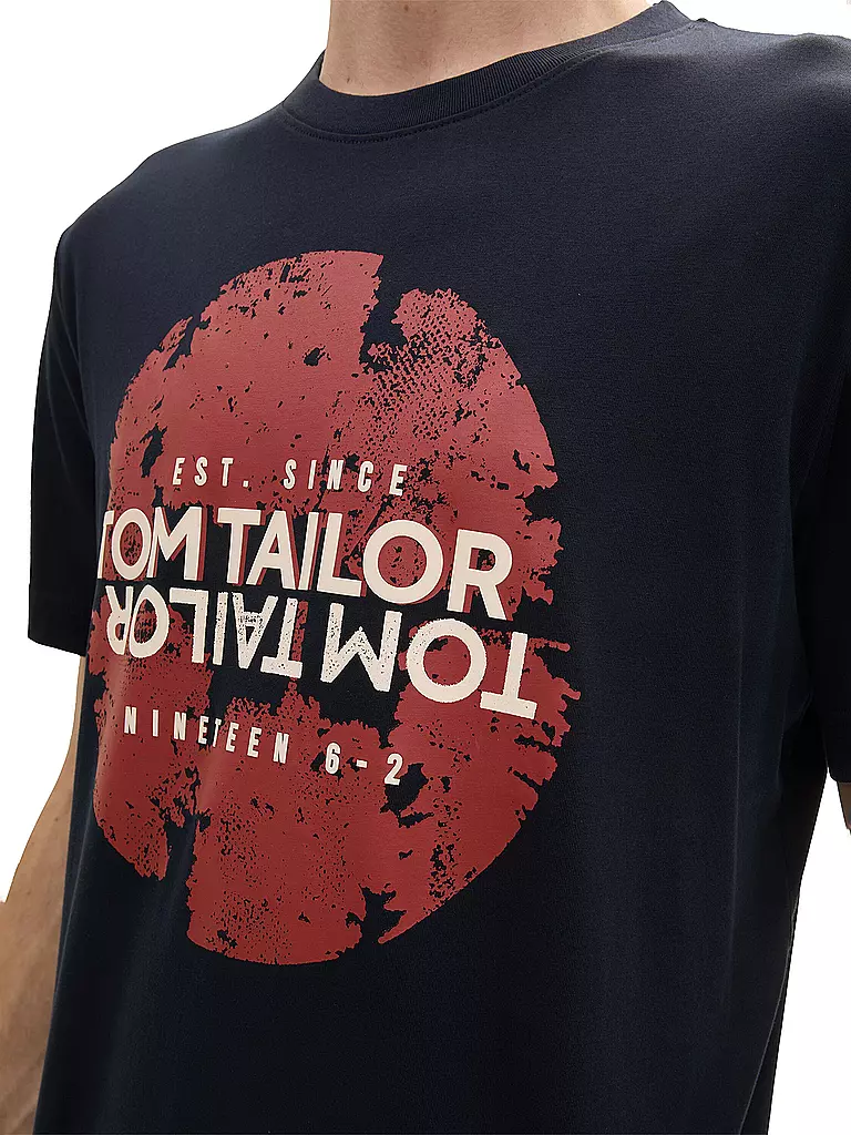 TOM TAILOR | T-Shirt | rot