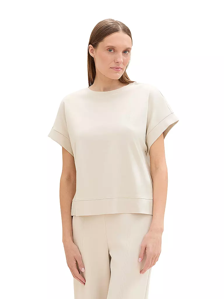 TOM TAILOR | T-Shirt | creme