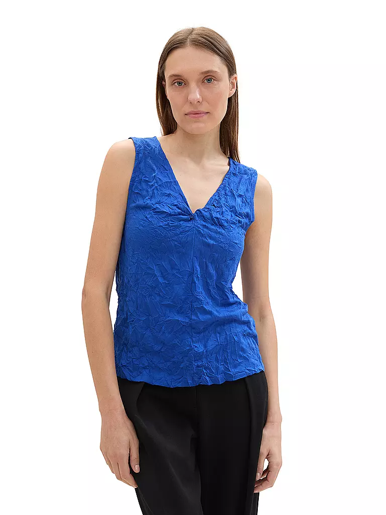 TOM TAILOR | Top  | blau