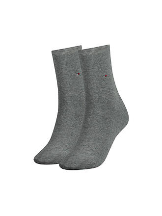 TOMMY HILFIGER | Socken 2er-Pkg middle grey