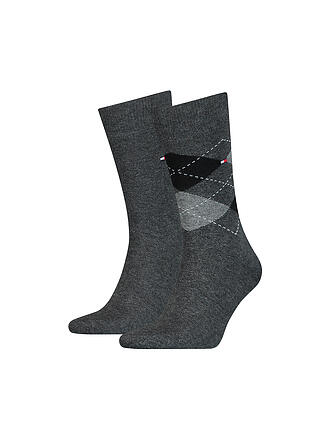 TOMMY HILFIGER | Socken 2-er Pkg. anthracite