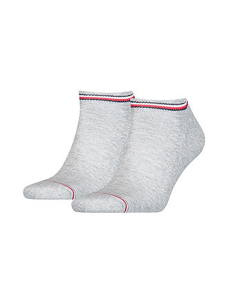 TOMMY HILFIGER | Sneaker Socken 2-er Pkg. grau