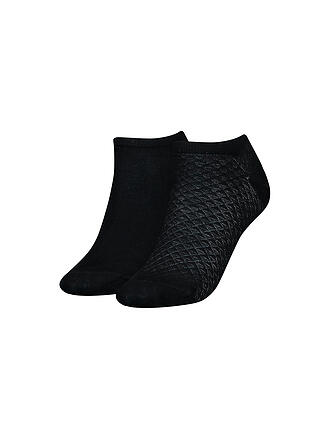 TOMMY HILFIGER | Sneaker Socken 2er Pkg black