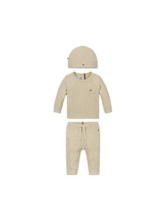 TOMMY HILFIGER | Baby Set 3-tlg. Pullover, Hose und Mütze