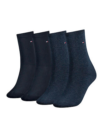 TOMMY HILFIGER | Socken 4er Pkg. Jeans/Blue 