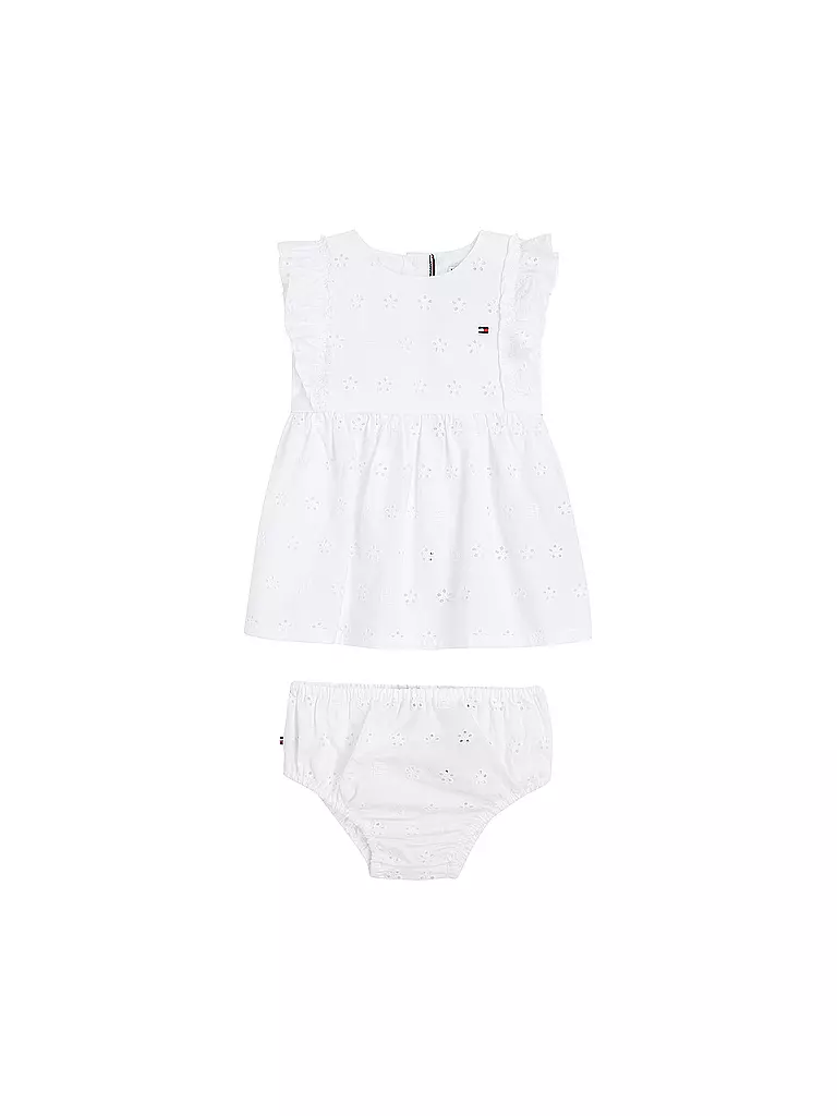 TOMMY HILFIGER | Baby Kleid | weiss