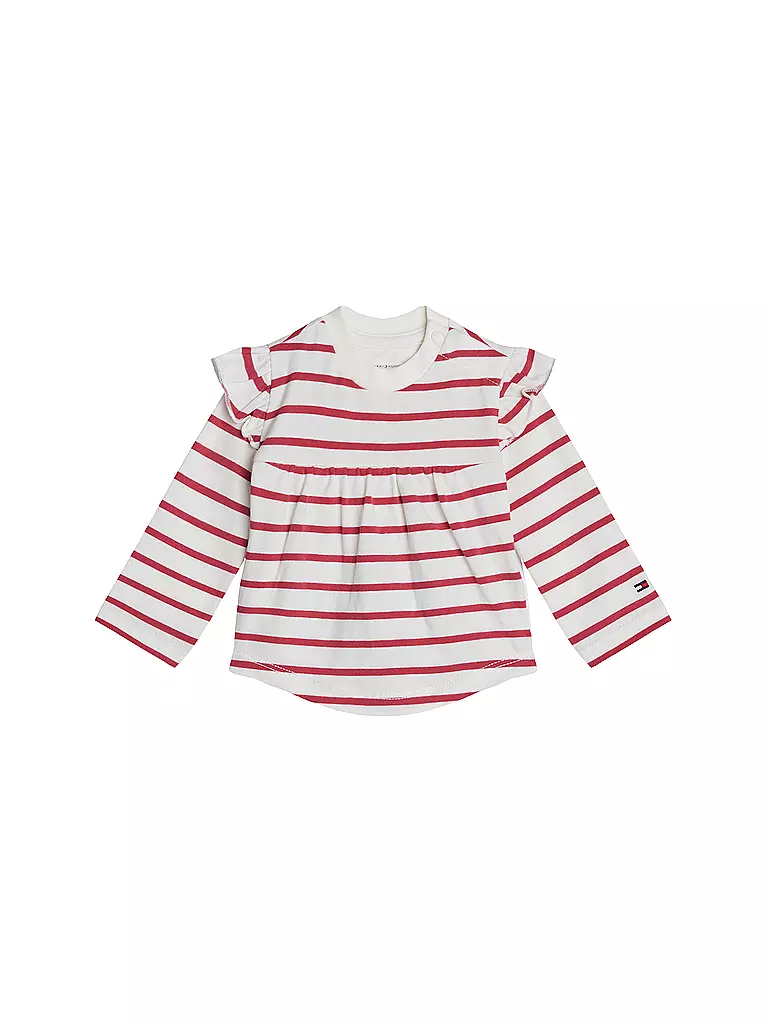 TOMMY HILFIGER | Baby Langarmshirt  | weiss