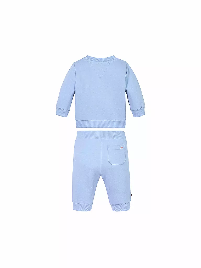 TOMMY HILFIGER | Baby Set 2-tlg. Sweater und Hose | hellblau