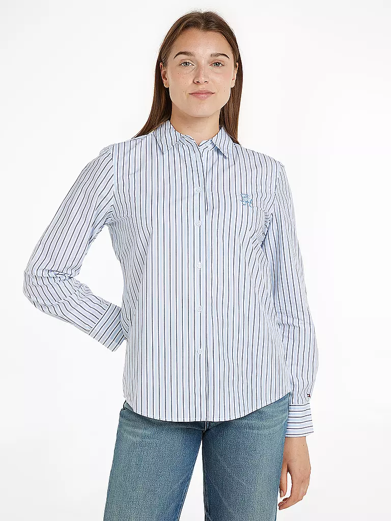 TOMMY HILFIGER | Bluse  | hellblau