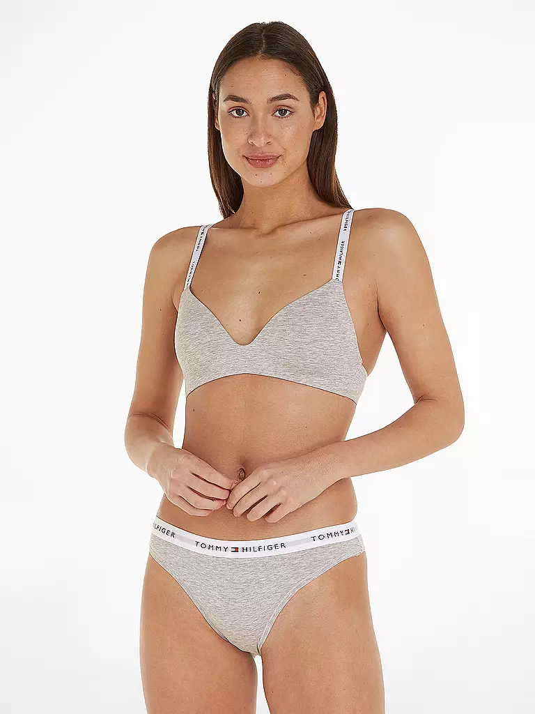 TOMMY HILFIGER | Bralette grey | grau