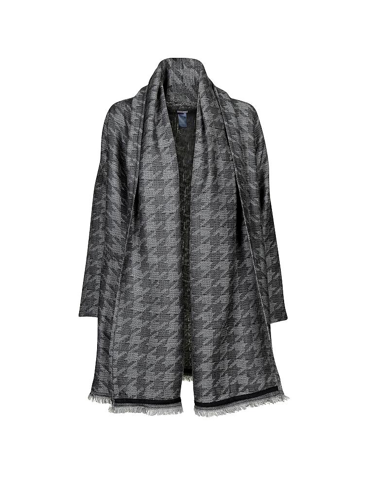 TOMMY HILFIGER | Cape "Houndstooth" | grau