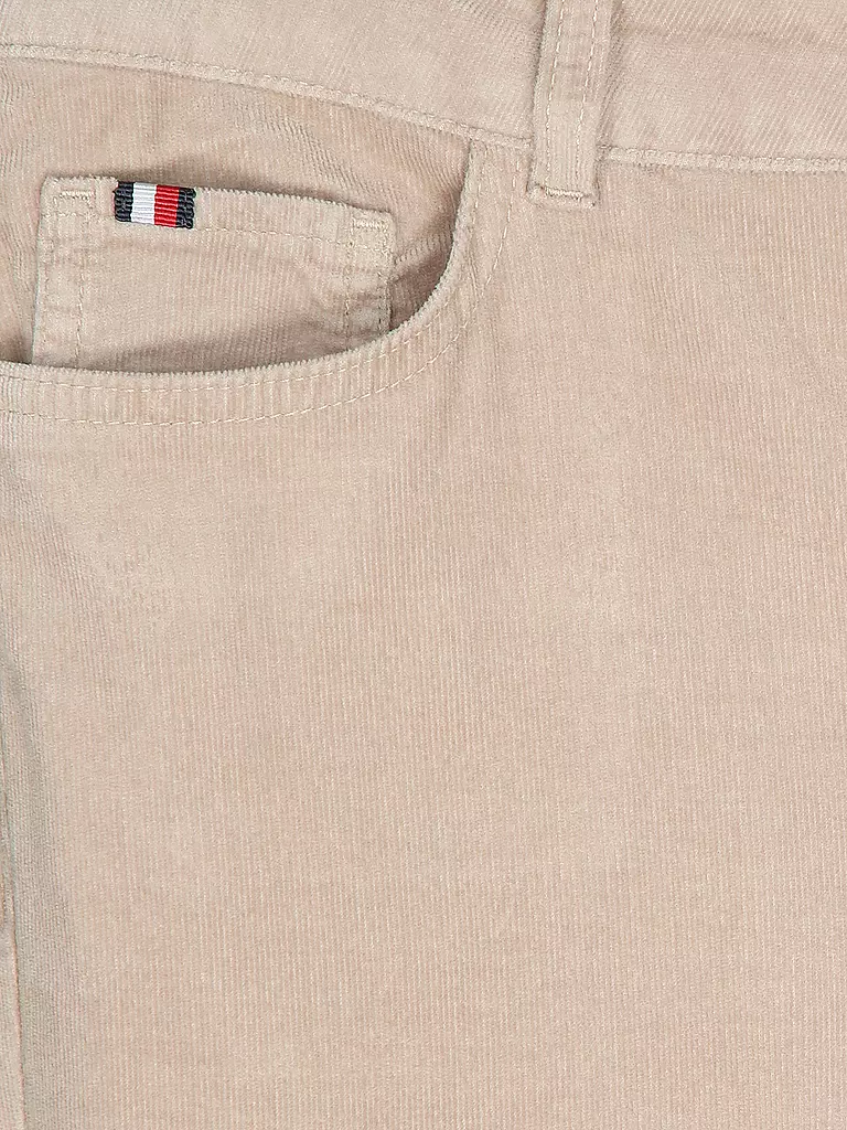 TOMMY HILFIGER | Cordhose Slim Fit | beige