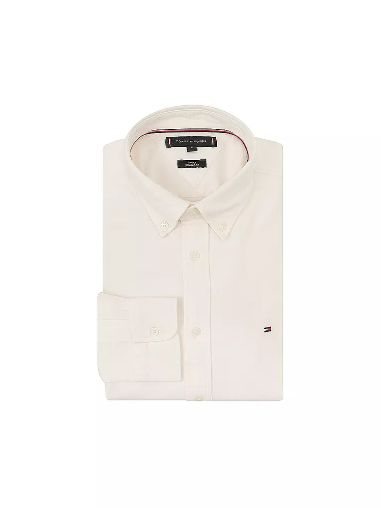 TOMMY HILFIGER | Hemd Regular Fit | creme