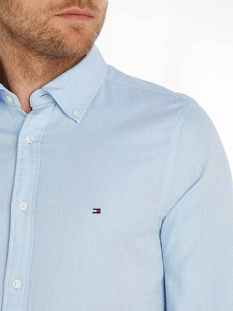 TOMMY HILFIGER | Hemd Slim Fit  | hellblau