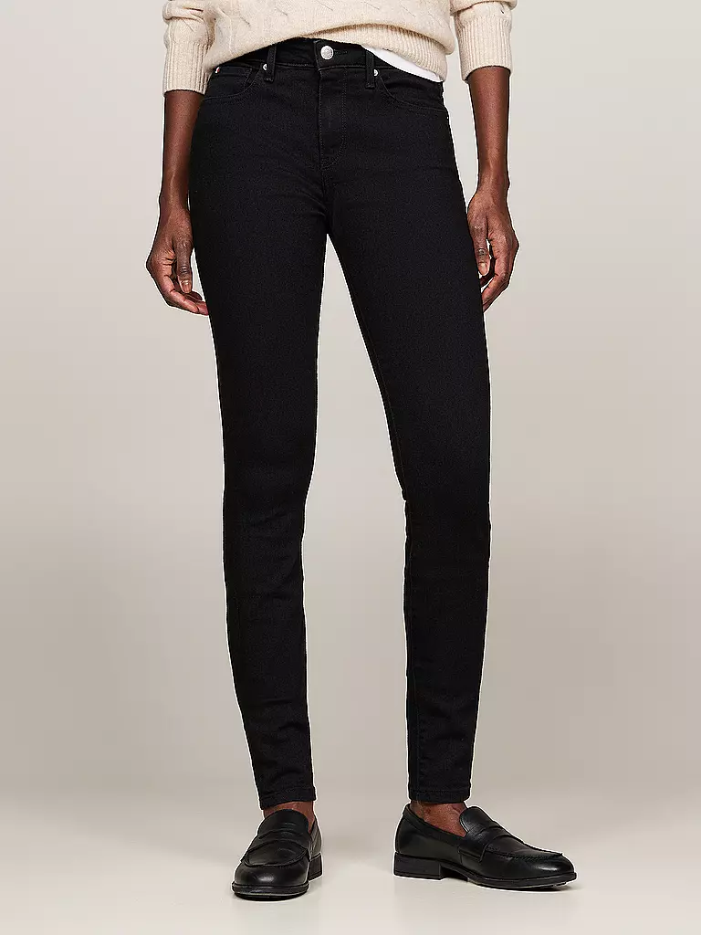 TOMMY HILFIGER | Jeans Skinny Fit COMO | schwarz