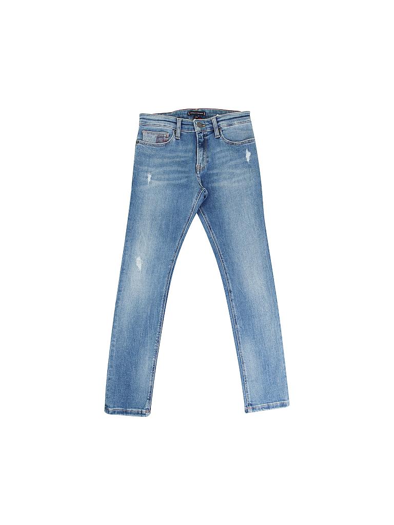 HILFIGER Jeans blau TOMMY Slim-Tapered-Fit \