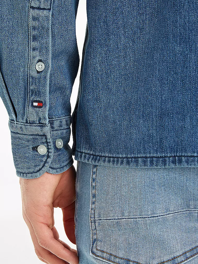 TOMMY HILFIGER | Jeanshemd | blau