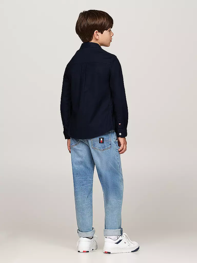 TOMMY HILFIGER | Jungen Hemd  | dunkelblau